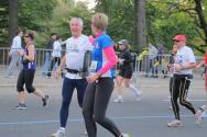 NY Marathon loop voor fysio ruimte Asha Jothi.